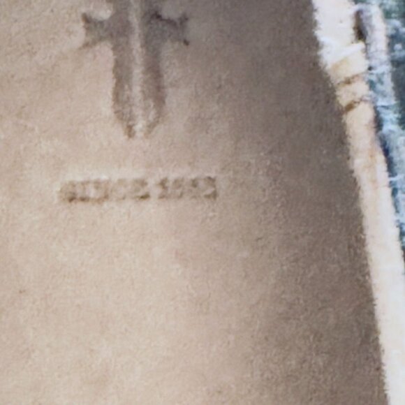 Frye Women's 8.5M Metallic Pewter Slip-On Sneakers - Picture 10 of 14